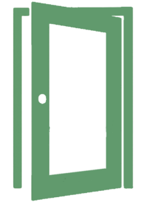 Dörr som leder vidare